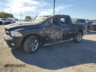 2012 Ram 1500 Sport with VIN 1C6RD7MT0CS262495, listed as a Copart auction lot 76039574 with Not provided miles and Salvage title. Bid and sale history available at DreamBid. Image 1.
