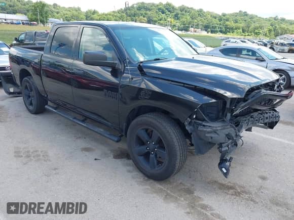 2017 Ram 1500 Express with VIN 1C6RR7KG8HS595106, listed as a IAAI auction lot 42646873 with 136,527 mi miles and . Bid and sale history available at DreamBid. Image 1.
