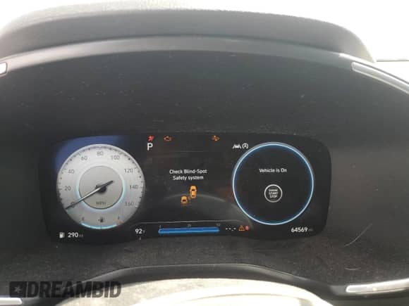 2021 Hyundai Santa Fe Limited с VIN 5NMS4DAL2MH340494, выставлен на аукционе Copart как лот 71176895 с пробегом 64 569 миль миль и Списание • Salvage title. История ставок и продаж доступна на DreamBid. Изображение 9.