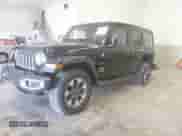 2022 Jeep Wrangler Unlimited Sahara with VIN 1C4HJXENXNW175227, listed as a IAAI auction lot 42043241 with 38,677 mi miles and . Bid and sale history available at DreamBid. Image 17.