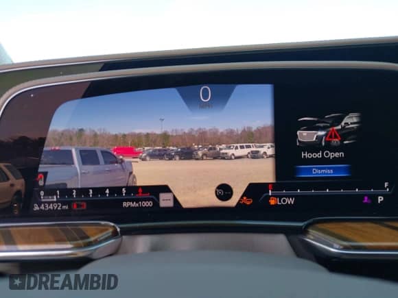 2022 Cadillac Escalade ESV with VIN 1GYS3RKLXNR139495, listed as a IAAI auction lot 41749747 with 43,492 mi miles and . Bid and sale history available at DreamBid. Image 7.