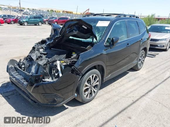 2022 Subaru Forester Limited z VIN JF2SKAPC2NH412620, wystawiony jako IAAI lot #42496139 z przebiegiem 9 917 mil mil oraz . Historia ofert i sprzedaży dostępna na DreamBid. Obrazek 2.