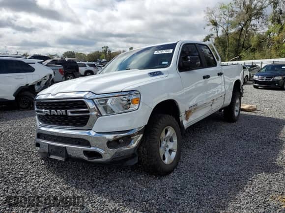 2024 Ram 1500 Big Horn with VIN 1C6RRFBG6RN136764, listed as a Copart auction lot 46707765 with 20,976 mi miles and Salvage title. Bid and sale history available at DreamBid. Image 1.