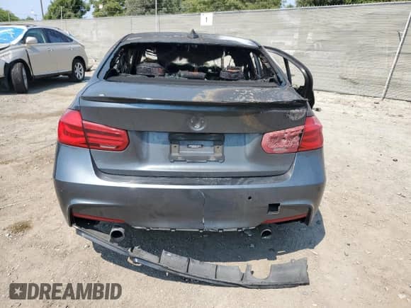 2017 BMW 3 Series 330i with VIN WBA8B9C59HK675741, listed as a Copart auction lot 64832505 with Not provided miles and Non repairable. Bid and sale history available at DreamBid. Image 6.