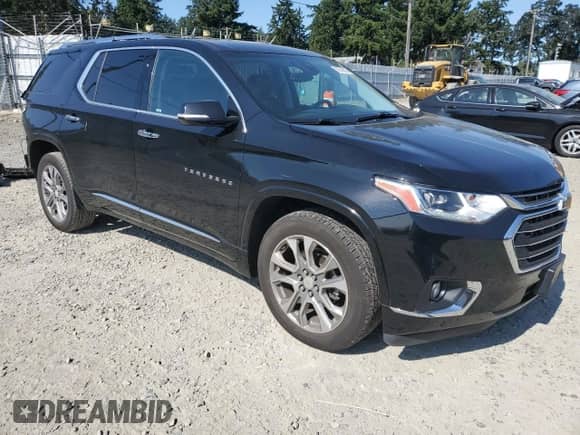 2019 Chevrolet Traverse Premier с VIN 1GNEVKKW7KJ193756, выставлен на аукционе Copart как лот 81238615 с пробегом 81 705 миль миль и Списание • Salvage title. История ставок и продаж доступна на DreamBid. Изображение 4.