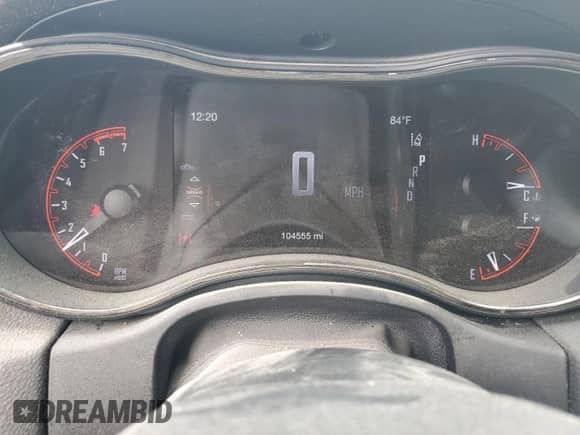 2018 Dodge Durango R/T with VIN 1C4SDJCT8JC327948, listed as a Copart auction lot 65422195 with 104,555 mi miles and Salvage title. Bid and sale history available at DreamBid. Image 9.