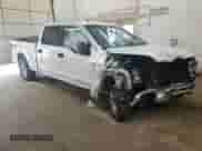 2018 Ford F-150 XL with VIN 1FTFW1E55JKF07288, listed as a Copart auction lot 58604595 with 125,695 mi miles and Salvage title. Bid and sale history available at DreamBid. Image 4.