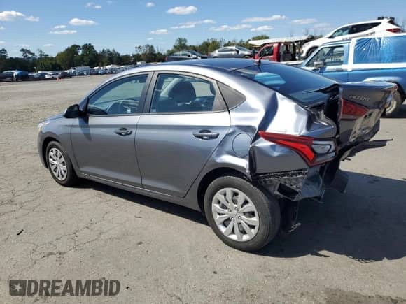 2018 Hyundai Accent SE z VIN 3KPC24A38JE005687, wystawiony jako Copart lot #71869765 z przebiegiem 49 411 mil mil oraz Szkoda całkowita • Salvage title. Historia ofert i sprzedaży dostępna na DreamBid. Obrazek 2.