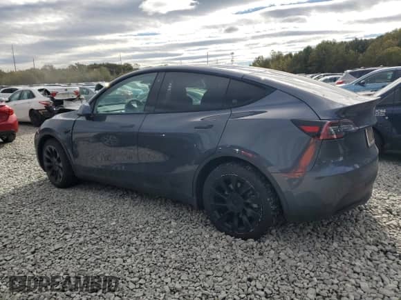 2020 Tesla Model Y Long Range with VIN 5YJYGDEE0LF010950, listed as a Copart auction lot 86071575 with 36,536 mi miles and Clean title. Bid and sale history available at DreamBid. Image 2.