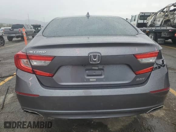 2018 Honda Accord EX-L with VIN 1HGCV2F67JA013962, listed as a Copart auction lot 80760915 with 105,490 mi miles and Salvage title. Bid and sale history available at DreamBid. Image 6.