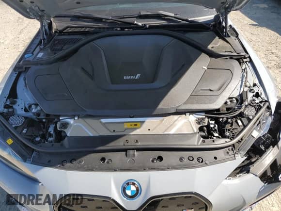 2024 BMW i4 M50 z VIN WBY33AW00RFS29496, wystawiony jako Copart lot #65289205 z przebiegiem 22 519 mil mil oraz Szkoda całkowita • Salvage title. Historia ofert i sprzedaży dostępna na DreamBid. Obrazek 11.