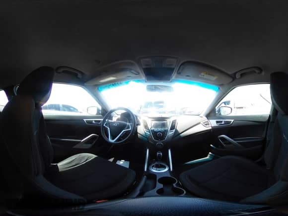 2015 Hyundai Veloster with VIN KMHTC6AD6FU239445, listed as a IAAI auction lot 42757675 with 114,509 mi miles and . Bid and sale history available at DreamBid. Image 18.