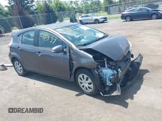 2013 Toyota Prius One with VIN JTDKDTB37D1553735, listed as a IAAI auction lot 42850537 with 196,352 mi miles and . Bid and sale history available at DreamBid. Image 1.