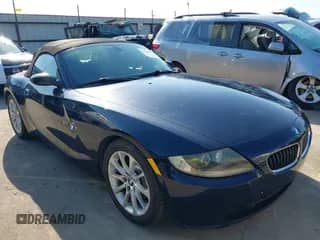 2006 BMW Z4 3.0i с VIN 4USBU33526LW58409, выставлен на аукционе IAAI как лот 42241927 с пробегом 126 347 миль миль и . История ставок и продаж доступна на DreamBid. Изображение 1.