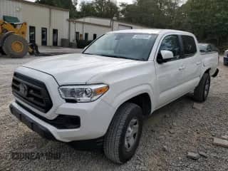 2022 Toyota Tacoma SR with VIN 3TYAX5GN0NT037122, listed as a Copart auction lot 85355205 with 73,416 mi miles and Salvage title. Bid and sale history available at DreamBid. Image 1.