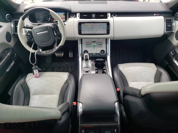 2018 Land Rover Range Rover Sport SVR with VIN SALWZ2SE3JA190546, listed as a Copart auction lot 73454874 with 66,069 mi miles and Salvage title. Bid and sale history available at DreamBid. Image 8.