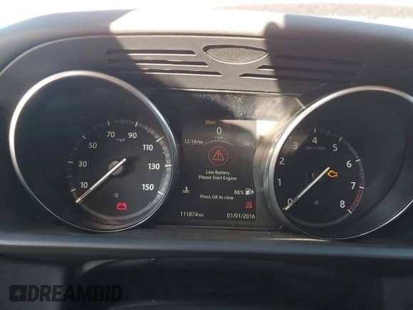 2017 Land Rover Discovery SE z VIN SALRGBBV8HA046875, wystawiony jako Copart lot #87303125 z przebiegiem 111 874 mil mil oraz Czysty tytuł • Clean title. Historia ofert i sprzedaży dostępna na DreamBid. Obrazek 9.