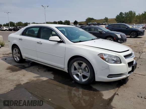 2012 Chevrolet Malibu 3LT z VIN 1G1ZF5E75CF120685, wystawiony jako Copart lot #69034235 z przebiegiem 49 510 mil mil oraz Szkoda całkowita • Salvage title. Historia ofert i sprzedaży dostępna na DreamBid. Obrazek 4.
