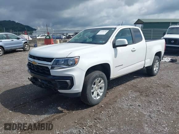 2022 Chevrolet Colorado 2WD LT with VIN 1GCHSCEA7N1256203, listed as a IAAI auction lot 42490706 with 42,378 mi miles and . Bid and sale history available at DreamBid. Image 2.