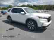 2024 Honda Pilot Elite with VIN 5FNYG1H85RB031712, listed as a Copart auction lot 70339915 with 47,356 mi miles and Salvage title. Bid and sale history available at DreamBid. Image 4.