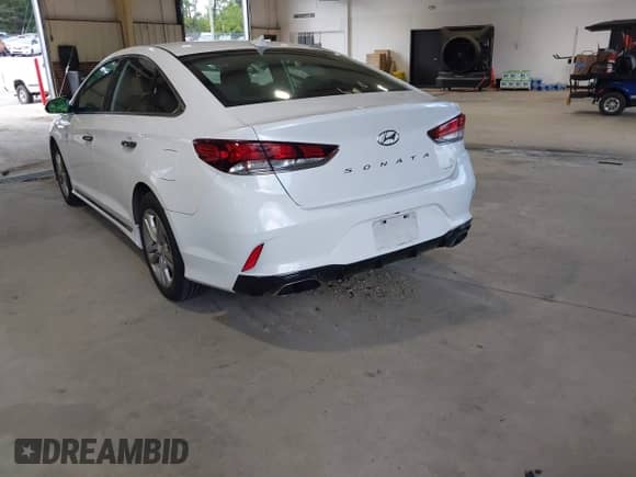 2018 Hyundai Sonata SEL with VIN 5NPE34AF1JH715574, listed as a IAAI auction lot 43010843 with 90,189 mi miles and . Bid and sale history available at DreamBid. Image 3.