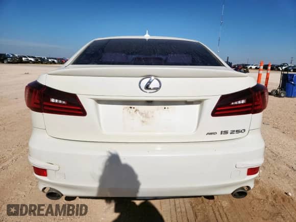 2012 Lexus IS 250 z VIN JTHCF5C23C5054050, wystawiony jako Copart lot #80084855 z przebiegiem 106 401 mil mil oraz Czysty tytuł • Clean title. Historia ofert i sprzedaży dostępna na DreamBid. Obrazek 6.