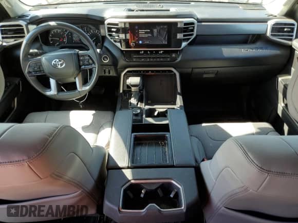 2024 Toyota Tundra SR5 with VIN 5TFLA5DB1RX230122, listed as a Copart auction lot 64092405 with 17,632 mi miles and Salvage title. Bid and sale history available at DreamBid. Image 8.