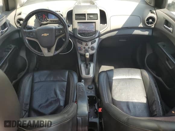 2016 Chevrolet Sonic LTZ with VIN 1G1JE5SB8G4135515, listed as a Copart auction lot 65235535 with 133,379 mi miles and Salvage title. Bid and sale history available at DreamBid. Image 8.