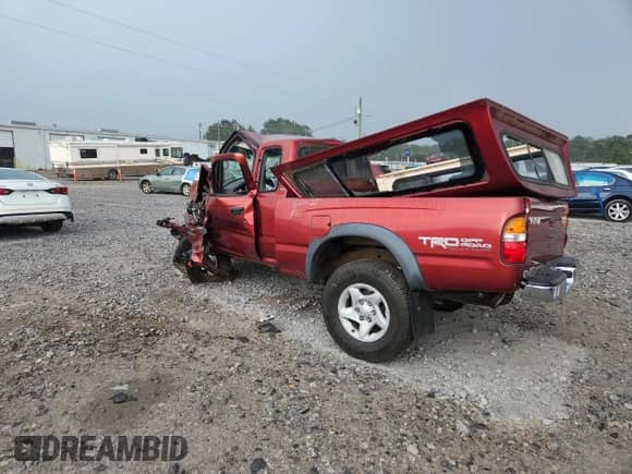 2003 Toyota Tacoma PreRunner with VIN 5TESN92N33Z176827, listed as a Copart auction lot 62870105 with Not provided miles and Salvage title. Bid and sale history available at DreamBid. Image 2.
