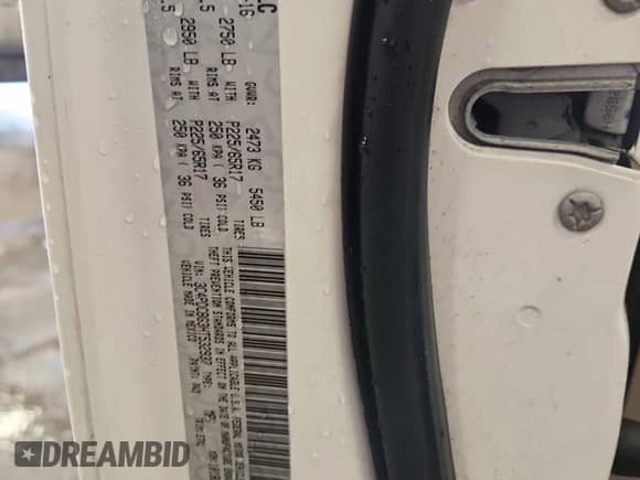 2017 Dodge Journey SXT with VIN 3C4PDCBG3HT532937, listed as a Copart auction lot 81752285 with 106,295 mi miles and Clean title. Bid and sale history available at DreamBid. Image 14.