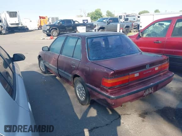 1991 Honda Civic z VIN 1HGED3652ML079482, wystawiony jako IAAI lot #42680700 z przebiegiem 202 663 mil mil oraz . Historia ofert i sprzedaży dostępna na DreamBid. Obrazek 3.