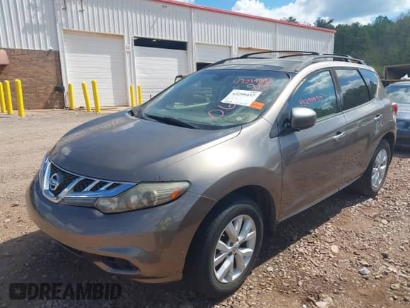 2011 Nissan Murano LE с VIN JN8AZ1MU6BW064982, выставлен на аукционе IAAI как лот 43299437 с пробегом 210 743 миль миль и . История ставок и продаж доступна на DreamBid. Изображение 2.