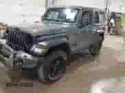 2021 Jeep Wrangler Sport S with VIN 1C4GJXAN7MW647786, listed as a IAAI auction lot 41685775 with 31,907 mi miles and . Bid and sale history available at DreamBid. Image 19.