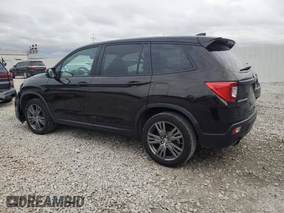 2020 Honda Passport EX-L with VIN 5FNYF8H59LB002402, listed as a Copart auction lot 68858165 with 72,432 mi miles and Salvage title. Bid and sale history available at DreamBid. Image 2.