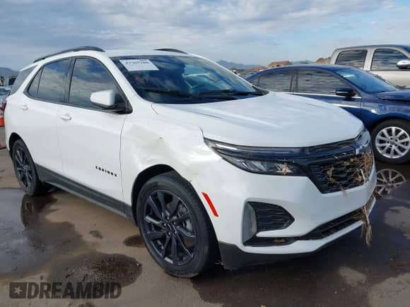 2024 Chevrolet Equinox RS с VIN 3GNAXMEGXRS151745, выставлен на аукционе IAAI как лот 43365280 с пробегом Не указан миль и . История ставок и продаж доступна на DreamBid. Изображение 6.