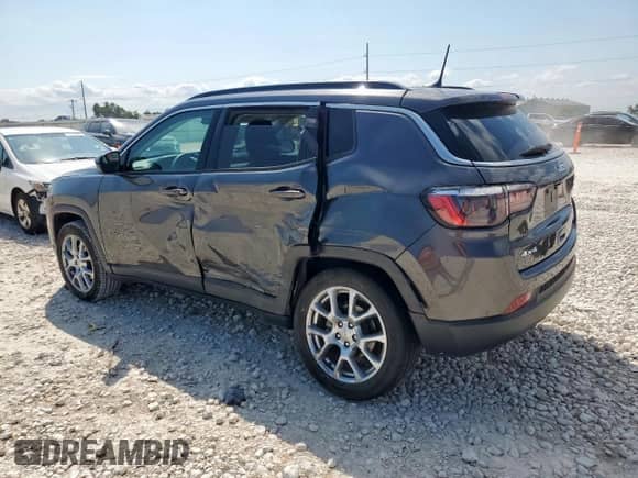 2022 Jeep Compass Latitude Lux с VIN 3C4NJDFB4NT185506, выставлен на аукционе Copart как лот 68849535 с пробегом 45 649 миль миль и Списание • Salvage title. История ставок и продаж доступна на DreamBid. Изображение 2.