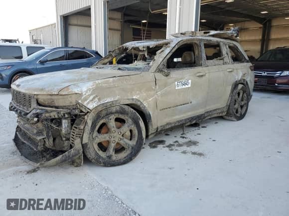 2024 Jeep Grand Cherokee Limited z VIN 1C4RJHBG0RC251948, wystawiony jako Copart lot #67764645 z przebiegiem Nie podano mil oraz Szkoda całkowita • Salvage title. Historia ofert i sprzedaży dostępna na DreamBid. Obrazek 1.