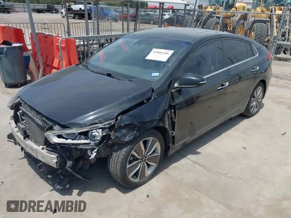 2018 Hyundai Ioniq Limited z VIN KMHC05LC8JU098183, wystawiony jako IAAI lot #42806206 z przebiegiem 116 945 mil mil oraz . Historia ofert i sprzedaży dostępna na DreamBid. Obrazek 2.