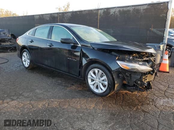 2024 Chevrolet Malibu LT with VIN 1G1ZD5ST5RF139124, listed as a Copart auction lot 70156815 with 47,138 mi miles and Salvage title. Bid and sale history available at DreamBid. Image 4.
