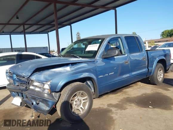 2002 Dodge Dakota Sport with VIN 1B7HL38N22S652119, listed as a IAAI auction lot 43395458 with 162,733 mi miles and . Bid and sale history available at DreamBid. Image 18.