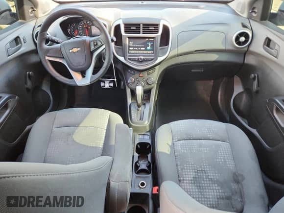 2017 Chevrolet Sonic LS with VIN 1G1JB5SH4H4151774, listed as a Copart auction lot 71059135 with 123,657 mi miles and Salvage title. Bid and sale history available at DreamBid. Image 8.