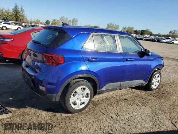 2022 Hyundai Venue SE z VIN KMHRB8A37NU197950, wystawiony jako Copart lot #83760715 z przebiegiem 41 054 mil mil oraz Szkoda całkowita • Salvage title. Historia ofert i sprzedaży dostępna na DreamBid. Obrazek 3.