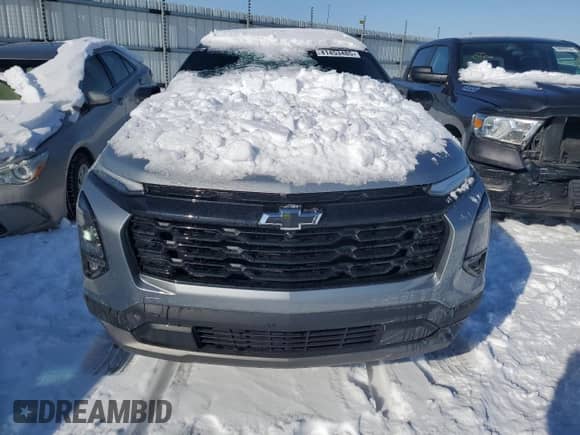 2025 Chevrolet Equinox AWD LT с VIN 3GNAXPEG3SL102386, выставлен на аукционе Copart как лот 41453485 с пробегом 5 359 миль миль и Списание • Salvage title. История ставок и продаж доступна на DreamBid. Изображение 5.