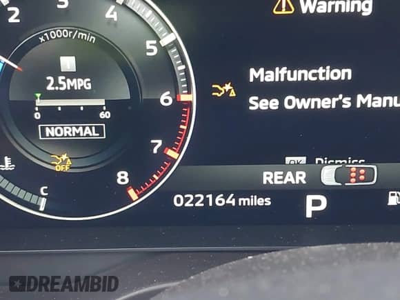 2023 Mitsubishi Outlander SEL z VIN JA4J4VA87PZ016822, wystawiony jako IAAI lot #41673740 z przebiegiem 22 164 mil mil oraz . Historia ofert i sprzedaży dostępna na DreamBid. Obrazek 15.