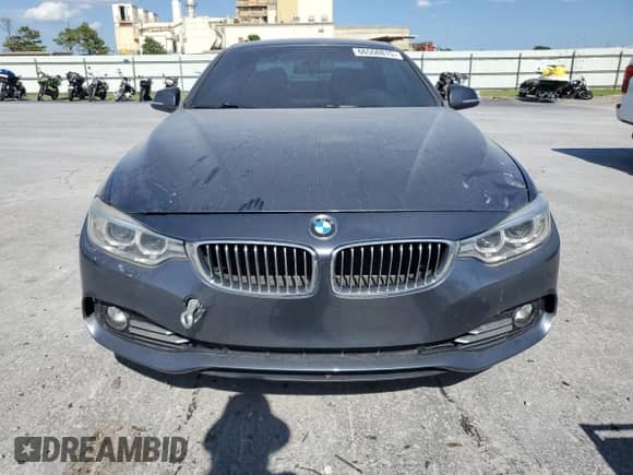 2015 BMW 4 Series 428i with VIN WBA3V7C54FP771900, listed as a Copart auction lot 66550815 with 104,367 mi miles and Salvage title. Bid and sale history available at DreamBid. Image 5.