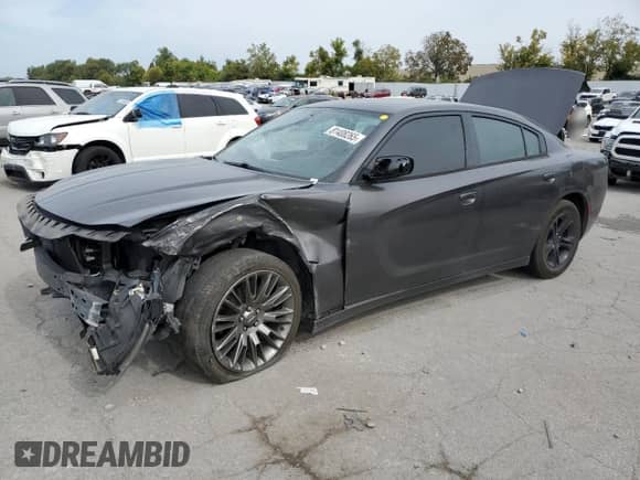 2015 Dodge Charger SE with VIN 2C3CDXBG4FH878706, listed as a Copart auction lot 81408265 with 178,546 mi miles and Salvage title. Bid and sale history available at DreamBid. Image 1.