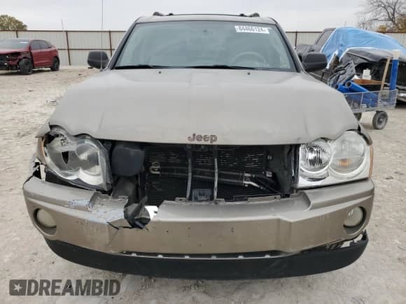 2005 Jeep Grand Cherokee Limited с VIN 1J4HS58N65C648078, выставлен на аукционе Copart как лот 84466124 с пробегом 161 702 миль миль и Чистый • Clean title. История ставок и продаж доступна на DreamBid. Изображение 5.