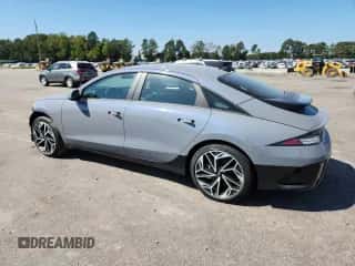 2025 Hyundai Ioniq 6 SEL с VIN KMHM34AA7SA090568, выставлен на аукционе Copart как лот 81010455 с пробегом 3 416 миль миль и Списание • Salvage title. История ставок и продаж доступна на DreamBid. Изображение 2.