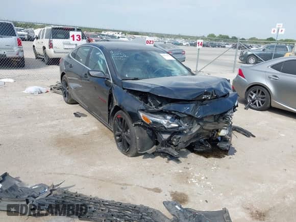 2022 Chevrolet Malibu LT z VIN 1G1ZD5ST3NF170866, wystawiony jako IAAI lot #43251814 z przebiegiem 100 714 mil mil oraz . Historia ofert i sprzedaży dostępna na DreamBid. Obrazek 1.