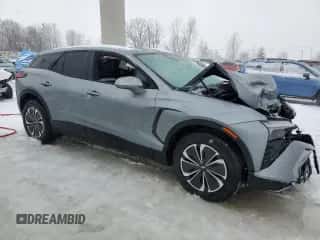 2024 Chevrolet Blazer EV eAWD LT with VIN 3GNKDBRJ5RS228190, listed as a Copart auction lot 45328685 with Not provided miles and Salvage title. Bid and sale history available at DreamBid. Image 4.